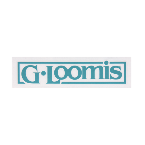 G Loomis AUTOCOLLANT RECTANGULAIRE LOGO G. LOOMIS image détaillée 10