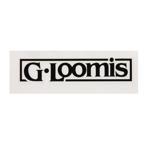 G Loomis AUTOCOLLANT RECTANGULAIRE LOGO G. LOOMIS image détaillée 6