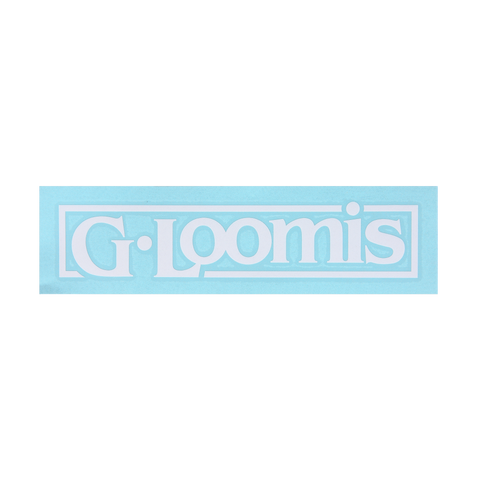G Loomis AUTOCOLLANT RECTANGULAIRE LOGO G. LOOMIS image détaillée 17