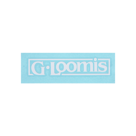 G Loomis AUTOCOLLANT RECTANGULAIRE LOGO G. LOOMIS image détaillée 18