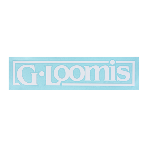 G Loomis AUTOCOLLANT RECTANGULAIRE LOGO G. LOOMIS image détaillée 16